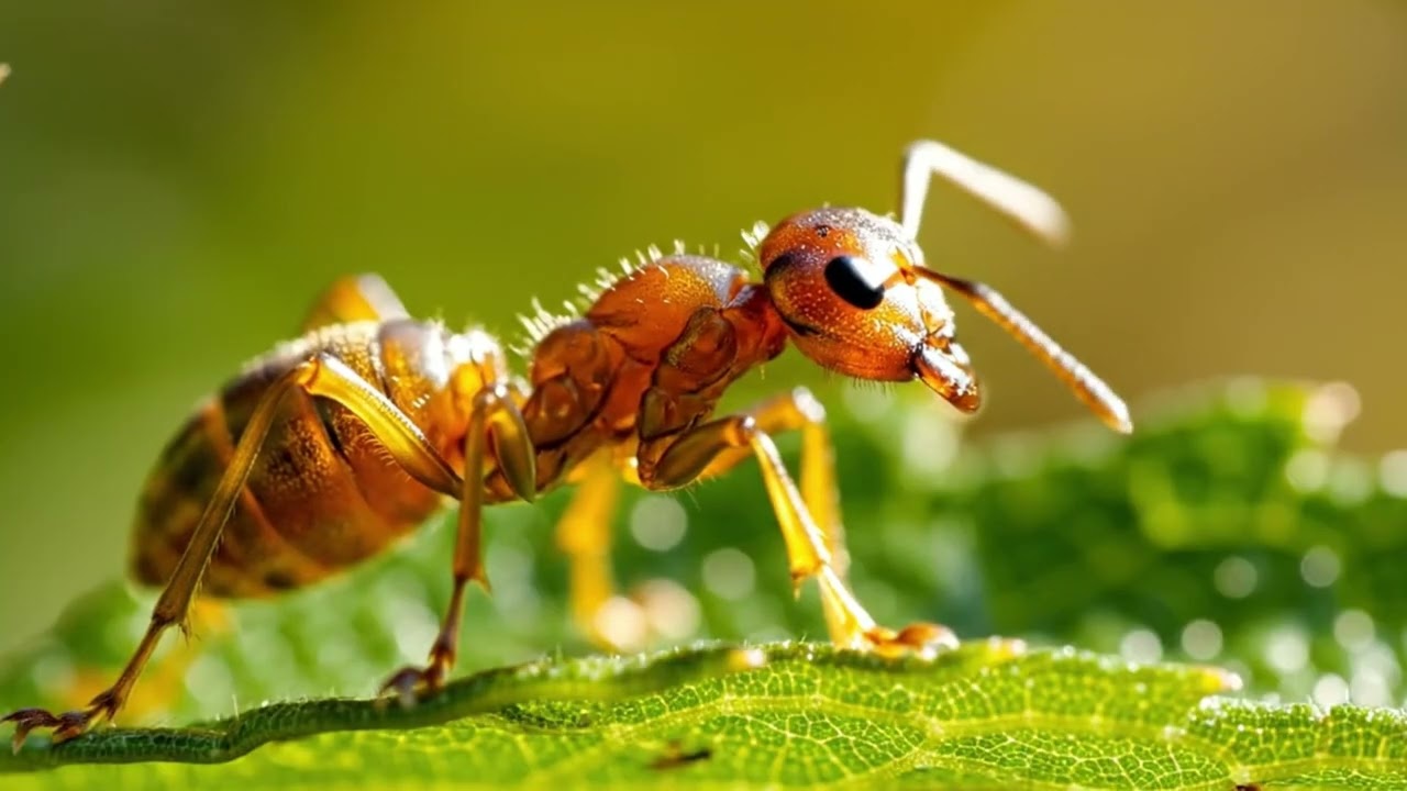 Weaver Ants in 4K: The Most Satisfying Close-Up Footage