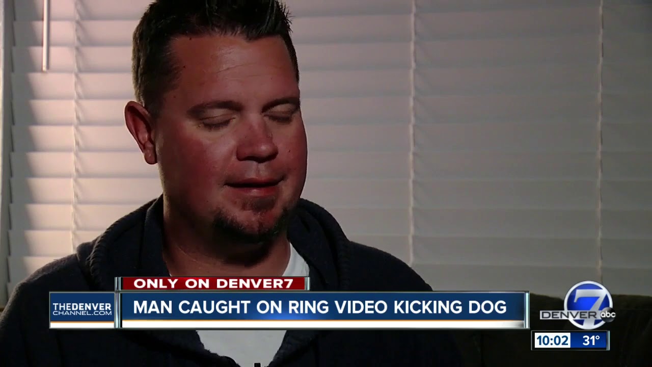 Man caught on Ring camera kicking dog is charged with animal cruelty ...