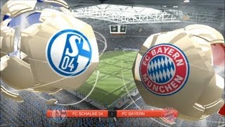 FIFA 13 PS3 Gameplay -  Schalke 04 vs. Bayern München screenshot 2