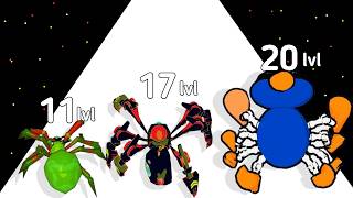SPIDER EVOLUTION RUN 3D - New (Insect Evolution) Gameplay Max Level Android Games Battle screenshot 4