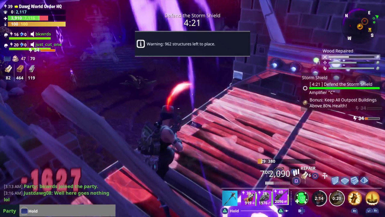 Fortnite Plankerton Storm Shield Defense 5 YouTube