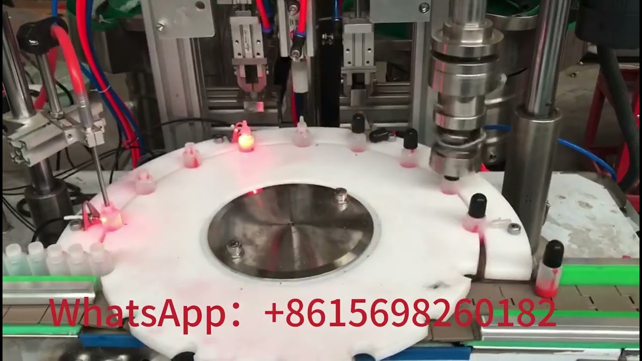 Eye drop filling machine