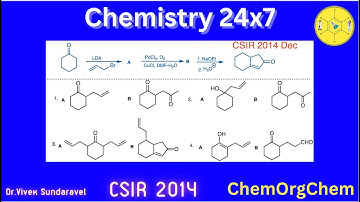 LDA| Lithium diisopropylamide| Wacker oxidation|Aldol| Problem Solved| ChemOrgChem|Chemistry 24x7