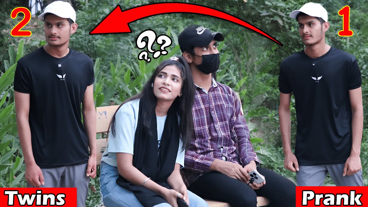 Twins Prank By   || AJ-Ahsan ||