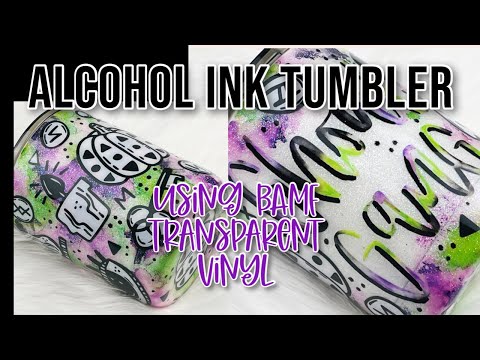 DIY Alcohol Ink Tumbler Video & Written Tutorial! - Leap of Faith