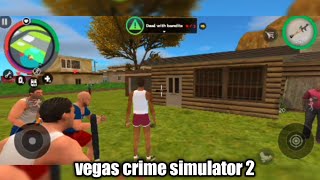 Vegas crime simulator 2 , new game video . #gaming