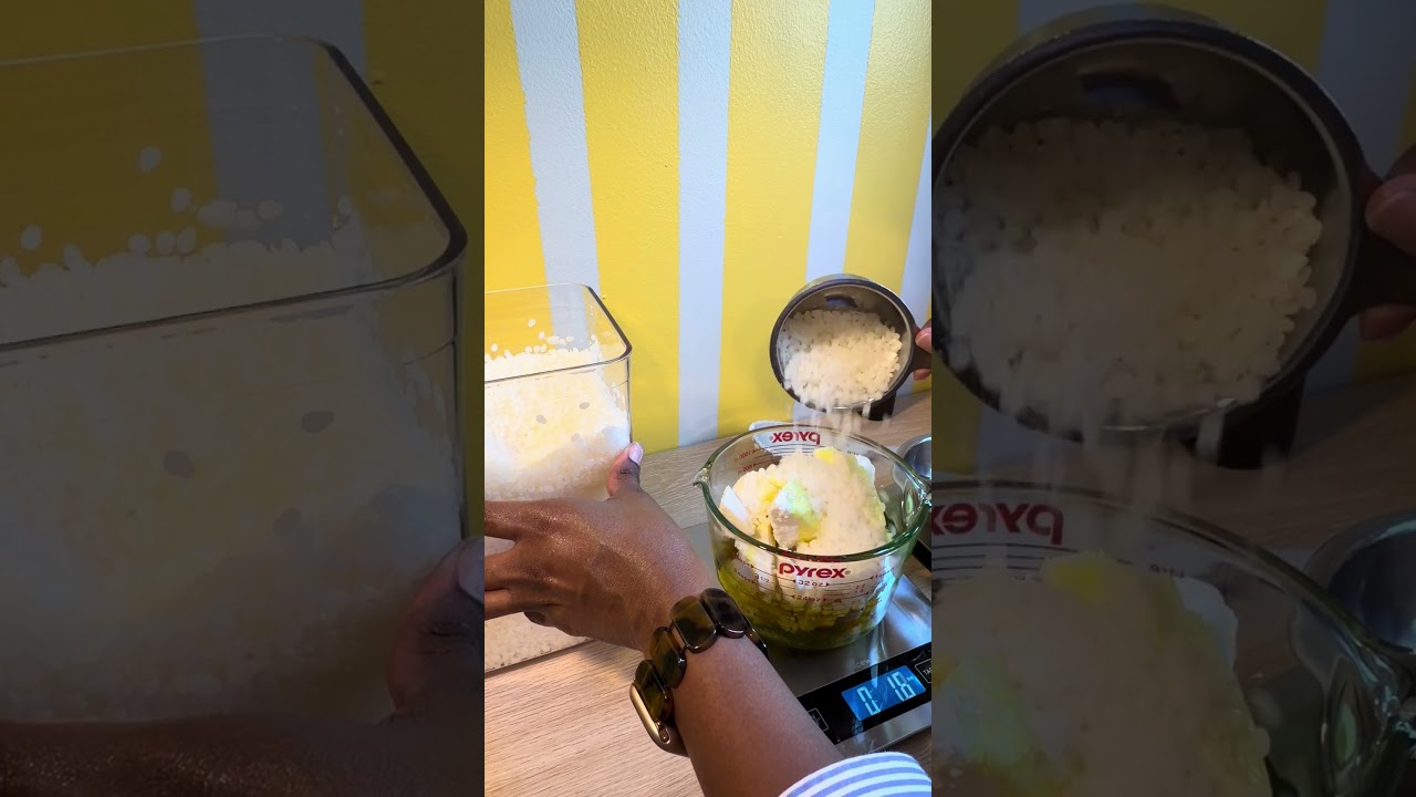 satisfying batching sounds &mdash; handmade with care #behindthescenes #smallbatchskincare