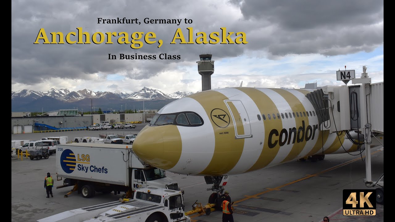 Condor to Anchorage in Business - 4K