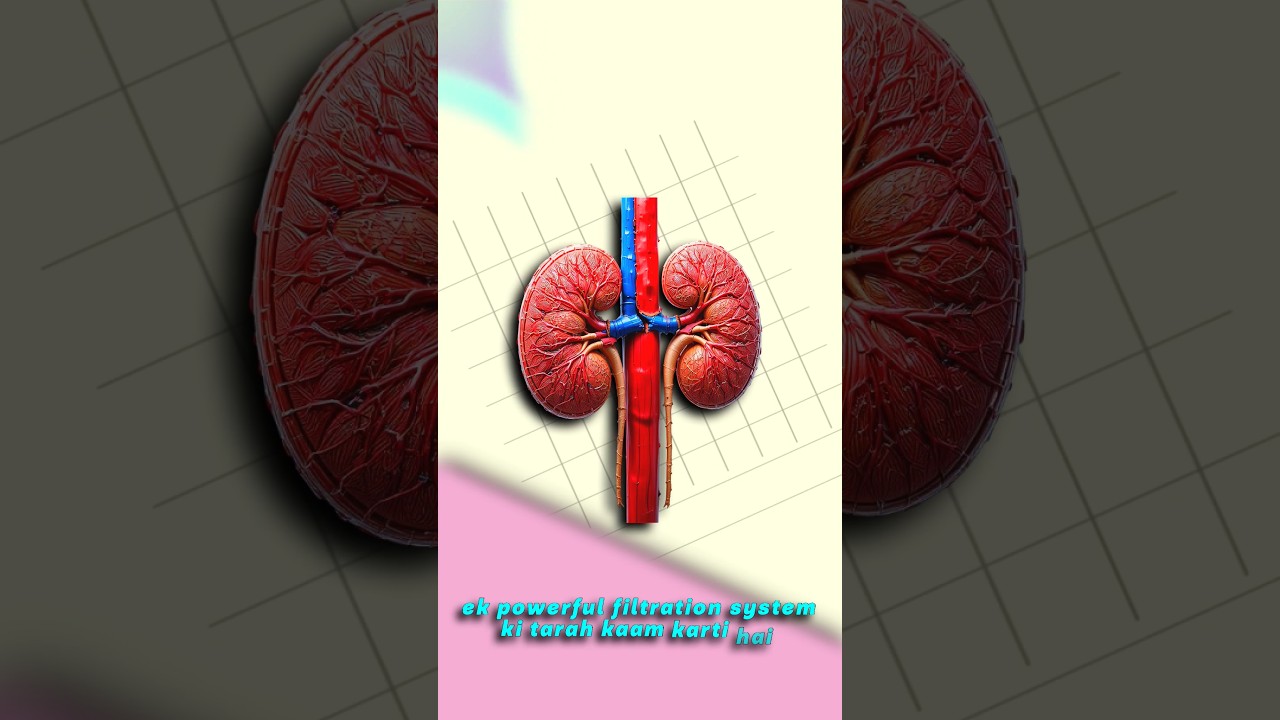 👉“How Kidneys Filter 180 Liters of Blood Daily!|Kidney Filtration Explained”#facts #shorts #science