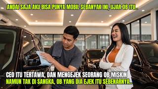 Poor Janitor Mocked by Beautiful CEO for Dreaming of Owning Many Cars, Turns Out He Is the Owner ...