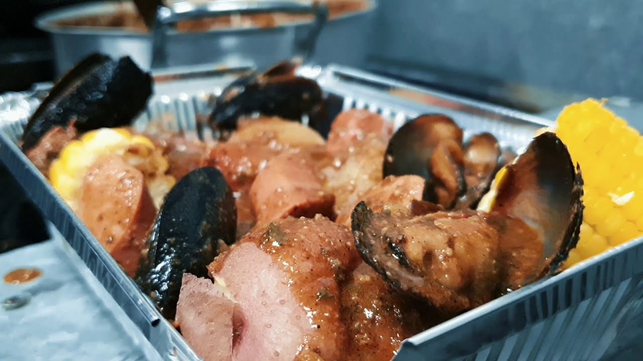 SEAFOOD BOIL Trinidad TT Lunch Kit YouTube