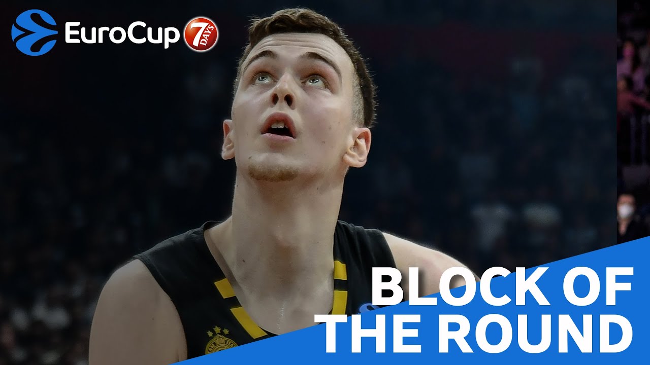 7DAYS EuroCup Block of the Round:  Big block by Vukcevic!