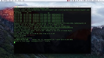 DataStax on Mesosphere DCOS Demo