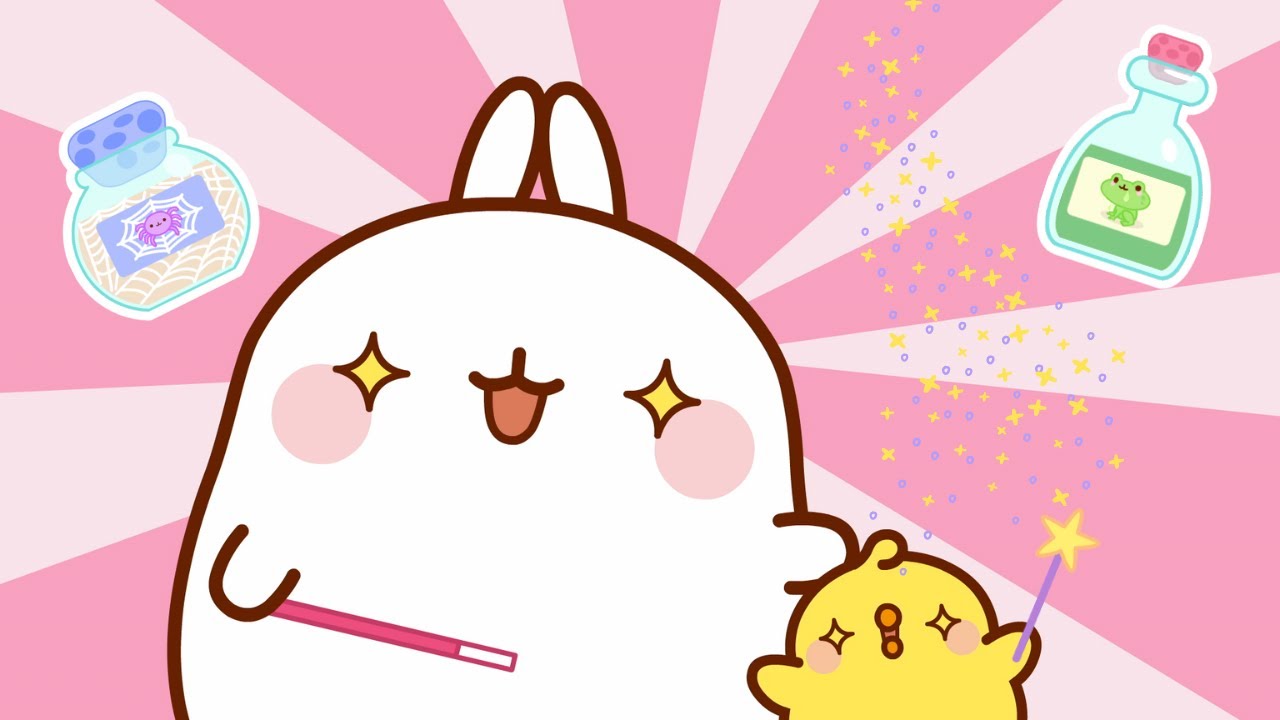 Molang Piu Piu and The Magic Wand  SEASON 4  Funny Compilation For Kids