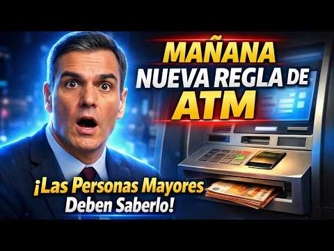 🚨 TOMORROW: New rules for ATMs — what seniors NEED to know NOW