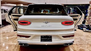 First Look ! New Bentley Bentayga - 4.0T V8 | White Color