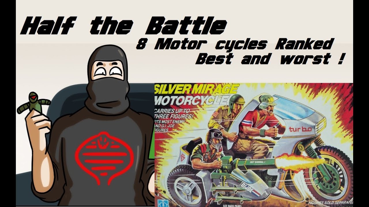 8 GI Joe Motor Cycles Ranked BEST and WORST ! YouTube