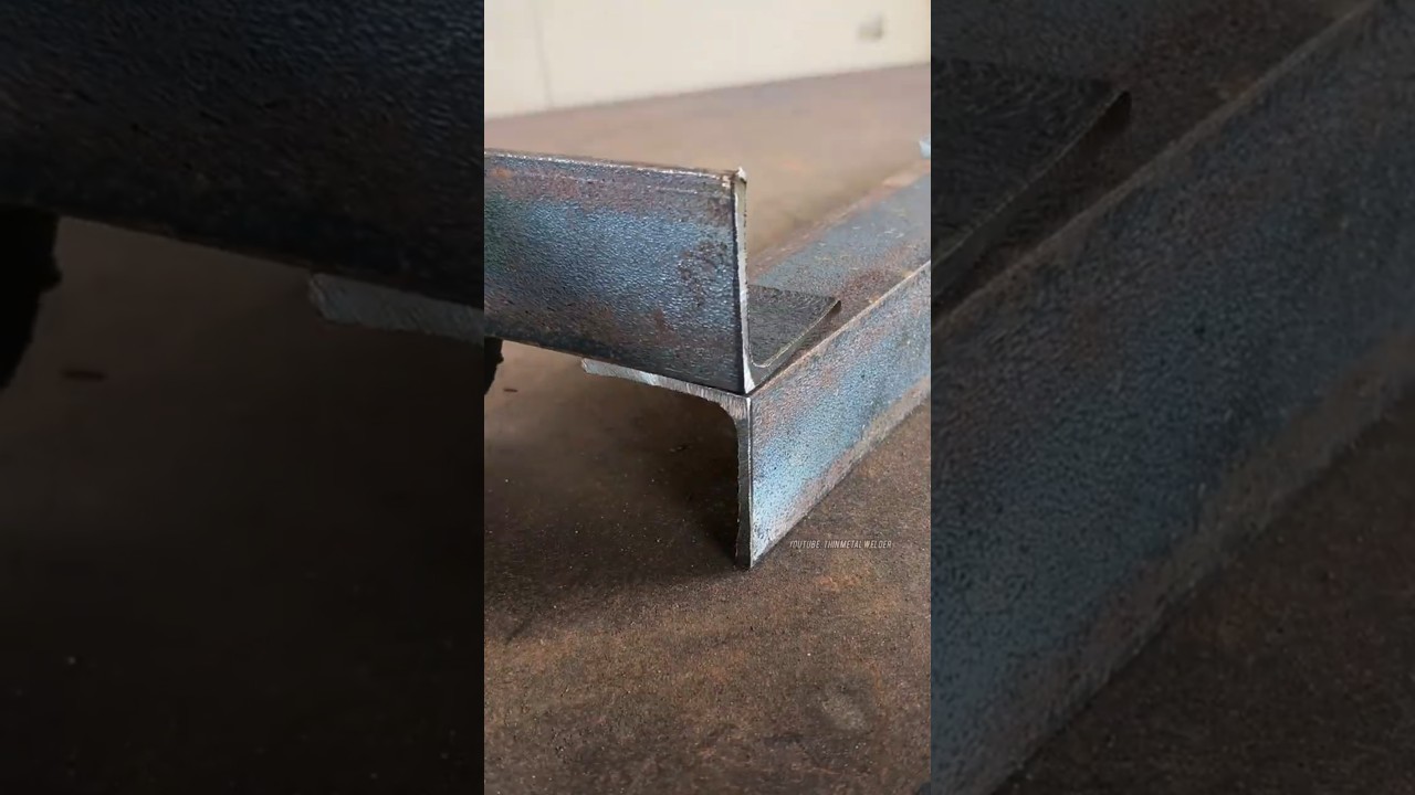 quick and easy tricks for thin L-angle iron work 