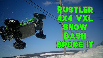 Rustler 4x4 VXL Snow Bash