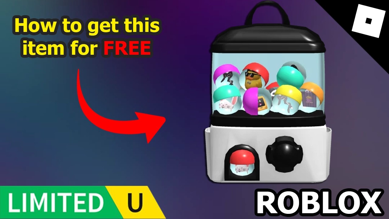 FREE UGC LIMITED - HOW TO GET UGC Gachapon Backpack in Medal Hub