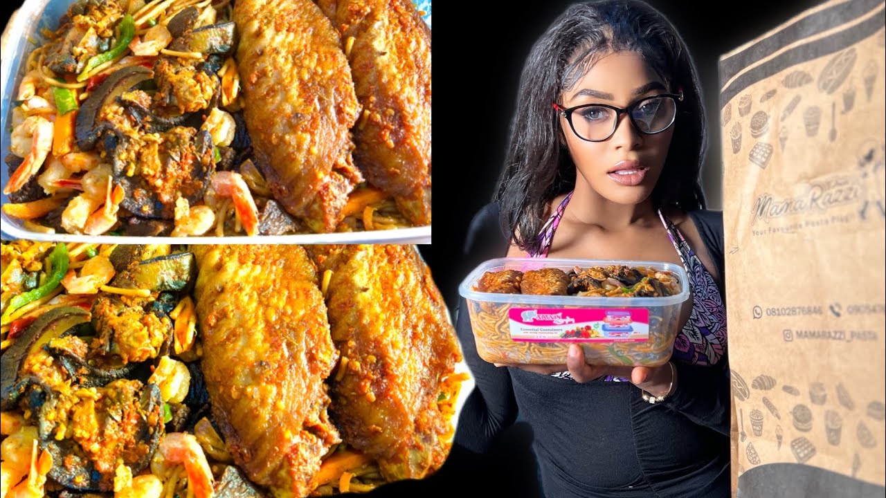 BEST PASTA EVER 🍝 (I TRIED MAMARAZZI PASTA) #tiwa #tiwatemi - YouTube