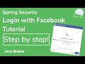 Implementing login with Facebook and Github from scratch - Java Brains