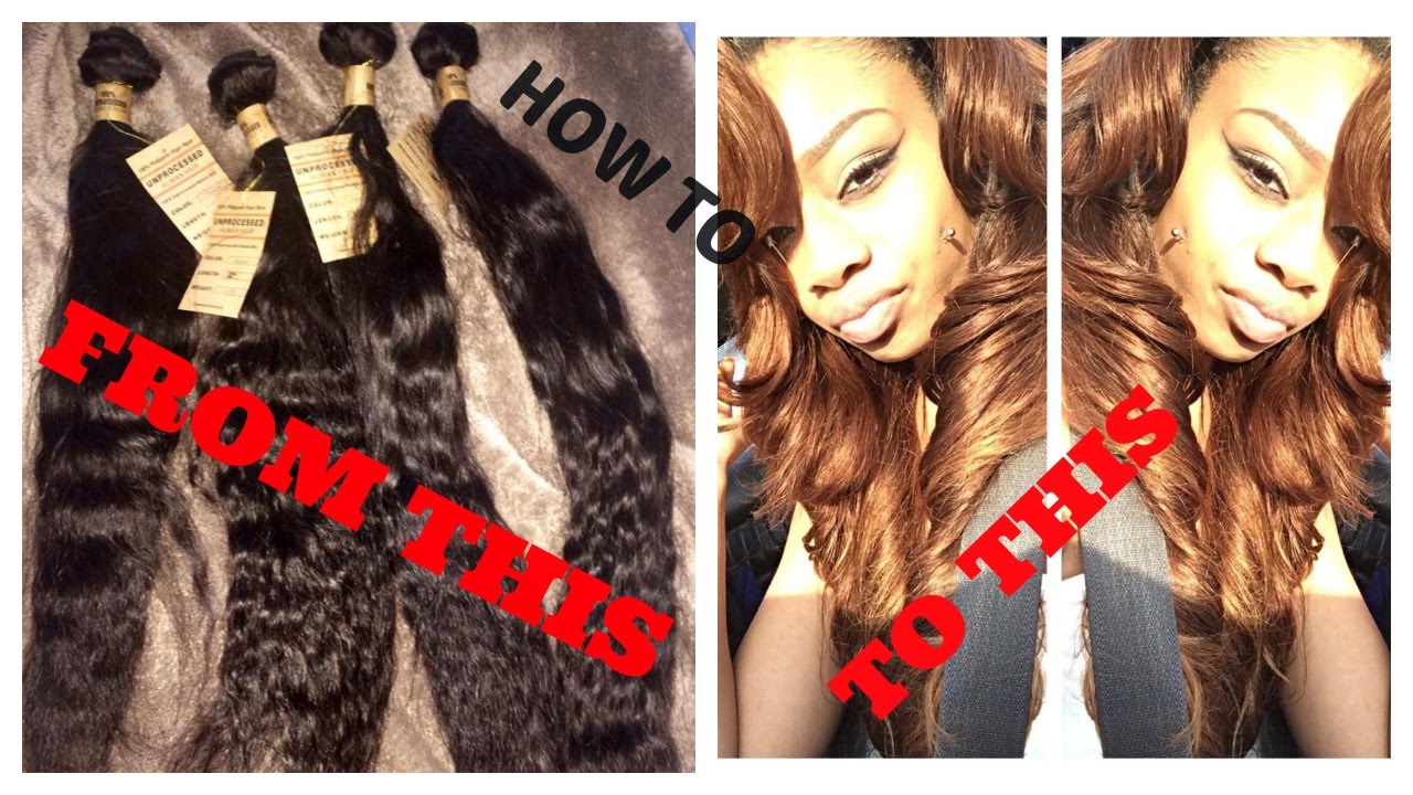 VERY EASY!!! HOW TO: LIGHT HAIR WITHOUT BLEACH | ALIEXPRESS GRACE HAIR | - YouTube