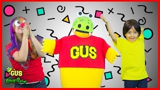 Body Parts Dance Songs for Children with Ryan and Gus the Gummy Gator