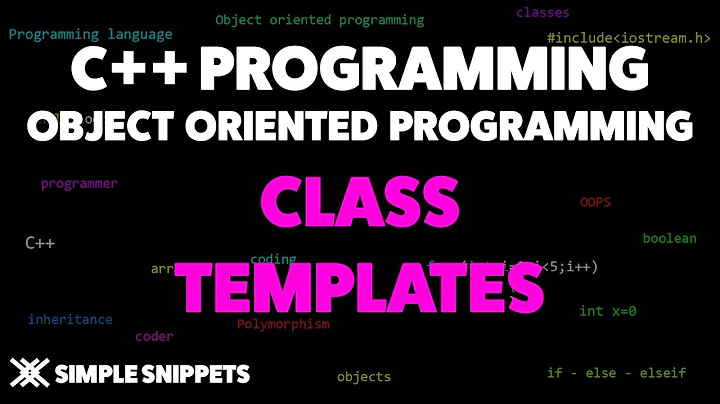 [Solved] template class c++ | 9to5Answer