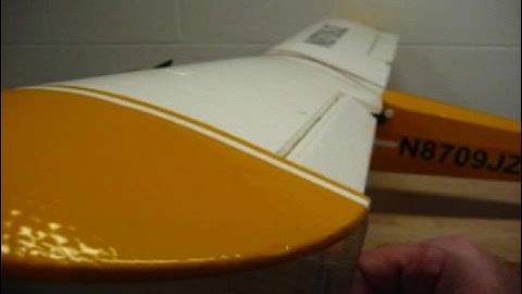 20-Centering the Ailerons - Building HZ Super Cub from Scratch