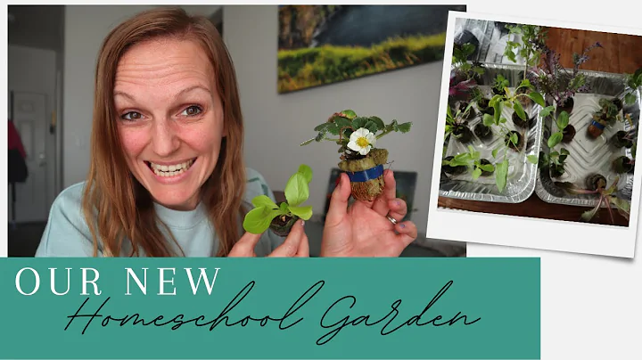 Our new homeschool garden | Homeschool aeroponics gardening | Teaching kids how to garden homeschool
