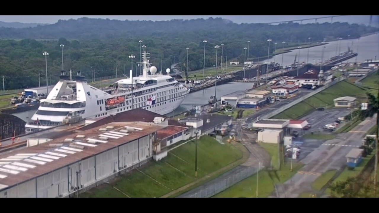 @sampsonboatco Tally Ho Gatun Locks Webcam Time-lapse