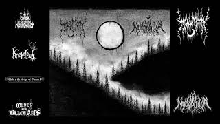 Nyctophilia / Hellmoon - Under the Darkest Sign of Ancient Evil (full split, 2020)
