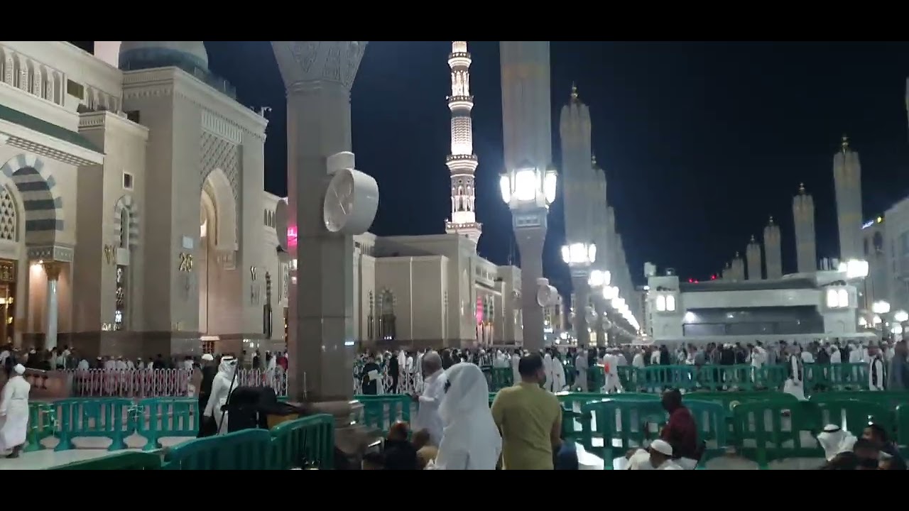 Live|28th February|Masjid Nabawiﷺ|Beautiful Isha Azan|مسجد النبوي اذان #madina #live #viralvideo