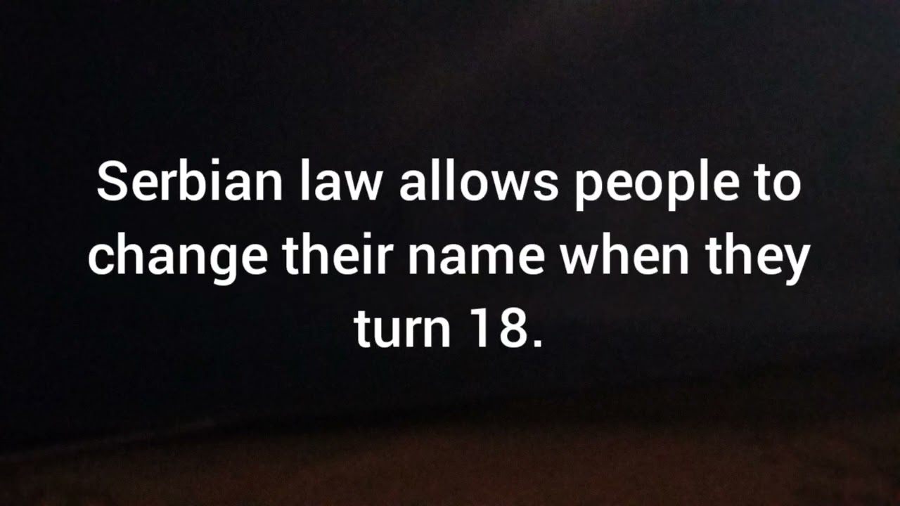Serbian Names Explained YouTube Serbian Names Explained YouTube