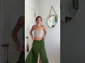Cargo pants to skirt tutorial you can also repeat this on jeans or really any type of pants