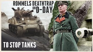 Rommel&#39;s Unknown Deathtrap for Tanks - D-Day Forgotten beach.