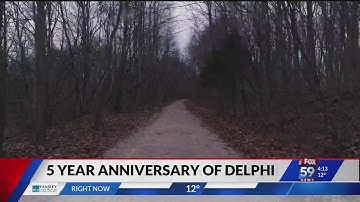 5-year anniversary of Delphi murder
