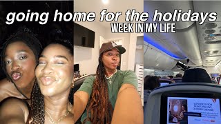 traveling to LA for the holidays | Week in my Life