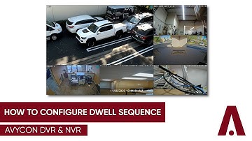 How to Setup a Dwell Sequence on your AVYCON DVR & NVR