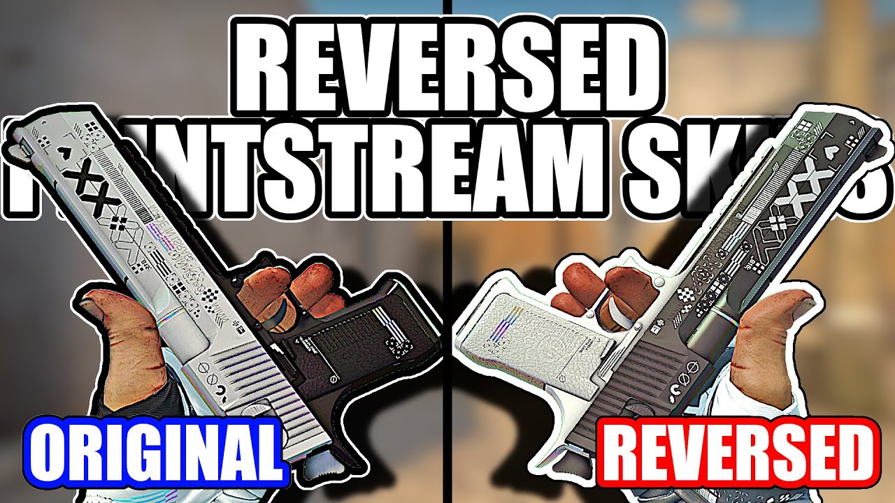REVERSED PRINTSTREAM SKINS (Concept) ★ CSGO Showcase YouTube