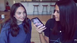 maddie ziegler and jess conte being uncomfortably polite for one minute straight