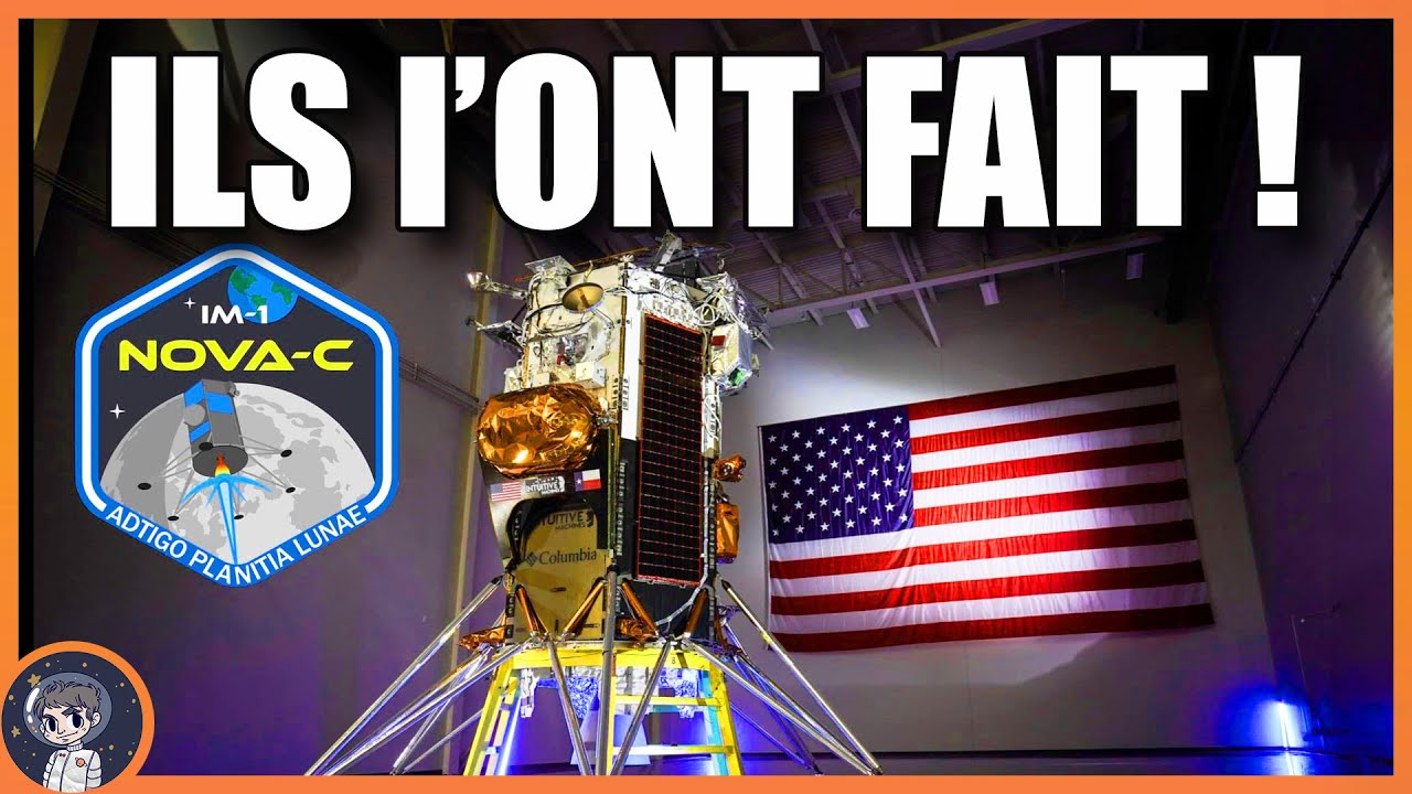 ? INCROYABLE ! Le premier atterrisseur PRIVÉ s'est posé sur la LUNE ! - Le Journal de l'Espace #226