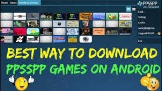 How to Download + Play PPSSPP Games On Android screenshot 3