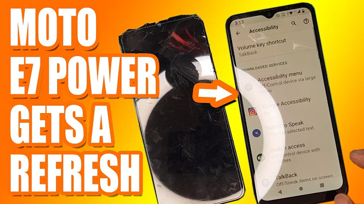 BATTERED GLASS! Moto E7 Power Screen Replacement | Sydney CBD Repair Centre