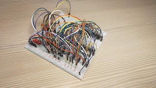 DIY Computer made from scratch. 3 bit Calculation.