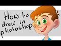 Basic intro to drawing in photoshop