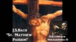 J.S.Bach &quot;St.Matthew Passion&quot; [ O.Klemperer Philharmonia-O ] (1961)