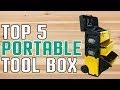 Best Budget Portable Tool Boxs Of 2024 | Portable Tool Box Buying Guide