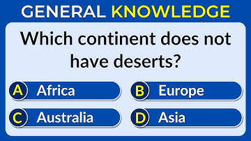 How Good Is Your General Knowledge? Can You Score 30/30! #challenge 08